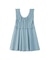 RUFFLE GATHERED DRESS