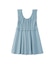 RUFFLE GATHERED DRESS