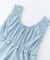 RUFFLE GATHERED DRESS
