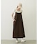 BICOLOR BACK RIBBON CAMISOLE DRESS