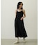 BICOLOR BACK RIBBON CAMISOLE DRESS