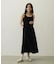 BICOLOR BACK RIBBON CAMISOLE DRESS