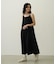 BICOLOR BACK RIBBON CAMISOLE DRESS