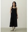 BICOLOR BACK RIBBON CAMISOLE DRESS