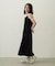 BICOLOR BACK RIBBON CAMISOLE DRESS