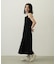 BICOLOR BACK RIBBON CAMISOLE DRESS