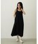 BICOLOR BACK RIBBON CAMISOLE DRESS