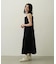 BICOLOR BACK RIBBON CAMISOLE DRESS