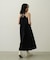 BICOLOR BACK RIBBON CAMISOLE DRESS