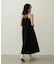 BICOLOR BACK RIBBON CAMISOLE DRESS