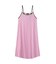 BICOLOR BACK RIBBON CAMISOLE DRESS