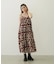 FLORAL ALL OVER PATTERN DRESS