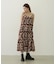 FLORAL ALL OVER PATTERN DRESS