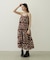 FLORAL ALL OVER PATTERN DRESS