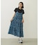 FLORAL ALL OVER PATTERN DRESS