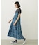 FLORAL ALL OVER PATTERN DRESS