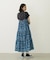 FLORAL ALL OVER PATTERN DRESS