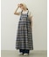 APRON TIERED DRESS