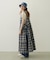 APRON TIERED DRESS