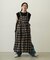 APRON TIERED DRESS