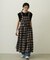 APRON TIERED DRESS