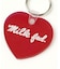 ICING LOGO HEART KEYCHAIN