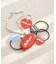 ICING LOGO HEART KEYCHAIN