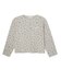 FLORAL PATTERN WAFFLE CARDIGAN