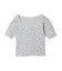 FLORAL PATTERN SQUARE NECK TOP