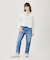 FLORAL PATTERN SQUARE NECK TOP