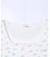 FLORAL PATTERN SQUARE NECK TOP