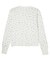 FLORAL PATTERN WAFFLE L/S TOP