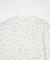 FLORAL PATTERN WAFFLE L/S TOP