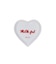 ICING LOGO HEART SMALL PLATE