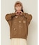 HEARTS EMBROIDERY SWEAT TOP