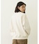 HEARTS EMBROIDERY SWEAT TOP