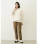 HEARTS EMBROIDERY SWEAT TOP