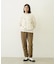 HEARTS EMBROIDERY SWEAT TOP