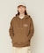 OVAL LOGO EMBROIDERY SWEAT HOODIE