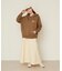 OVAL LOGO EMBROIDERY SWEAT HOODIE