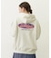 OVAL LOGO EMBROIDERY SWEAT HOODIE