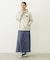 OVAL LOGO EMBROIDERY SWEAT HOODIE