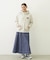 OVAL LOGO EMBROIDERY SWEAT HOODIE