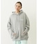 OVAL LOGO EMBROIDERY SWEAT HOODIE