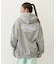 OVAL LOGO EMBROIDERY SWEAT HOODIE