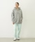 OVAL LOGO EMBROIDERY SWEAT HOODIE