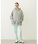OVAL LOGO EMBROIDERY SWEAT HOODIE