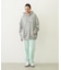 OVAL LOGO EMBROIDERY SWEAT HOODIE