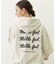 EXTENDED ICING LOGO ZIP UP HOODIE