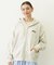 EXTENDED ICING LOGO ZIP UP HOODIE